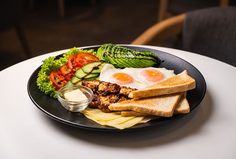 Frühstücksteller